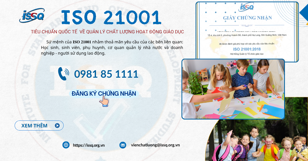 Chuẩn hóa quản lý, nâng tầm chất lượng: Giáo dục Việt Nam tiếp cận ISO 21001